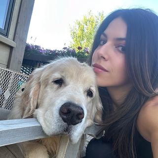 Carolyn Cohen & Wallace the Golden